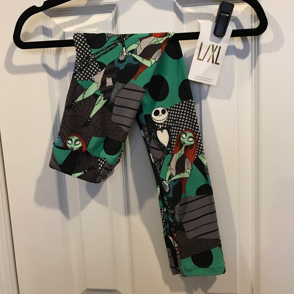 Disney Lularoe Kids L/XL NBC Jack & Sally NWT